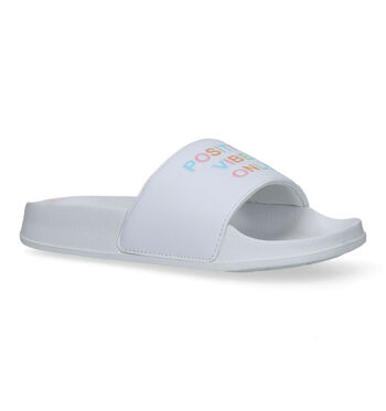 Badslippers wit