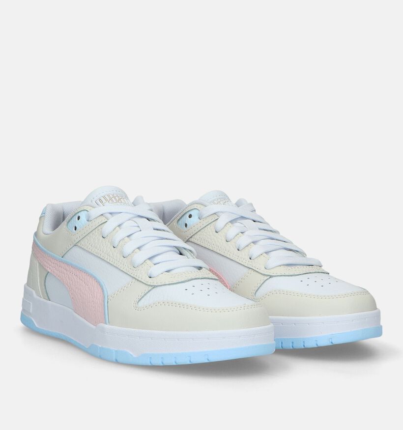 Puma RBD Game Low Witte Sneakers voor dames (350408) - geschikt voor steunzolen