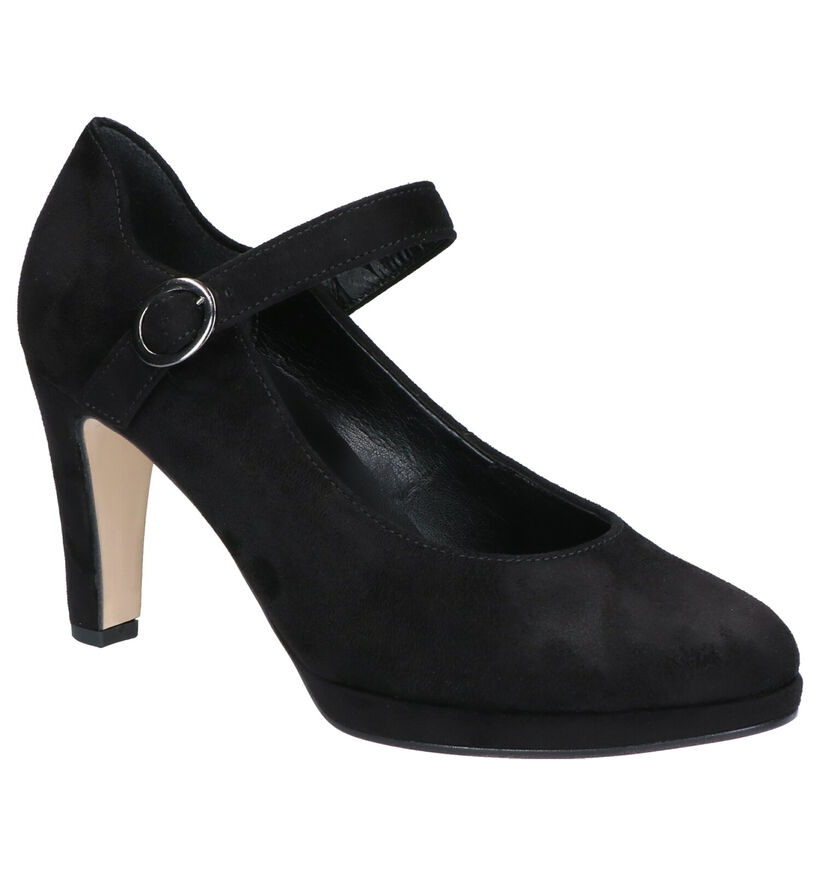 Gabor Soft & Smart Zwarte Pumps in stof (260075)