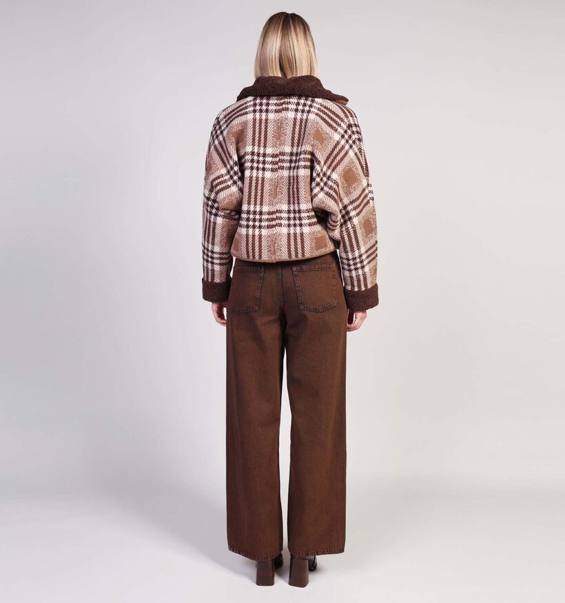 Adoré Chelsea Bruine Korte Jas voor dames (369236)