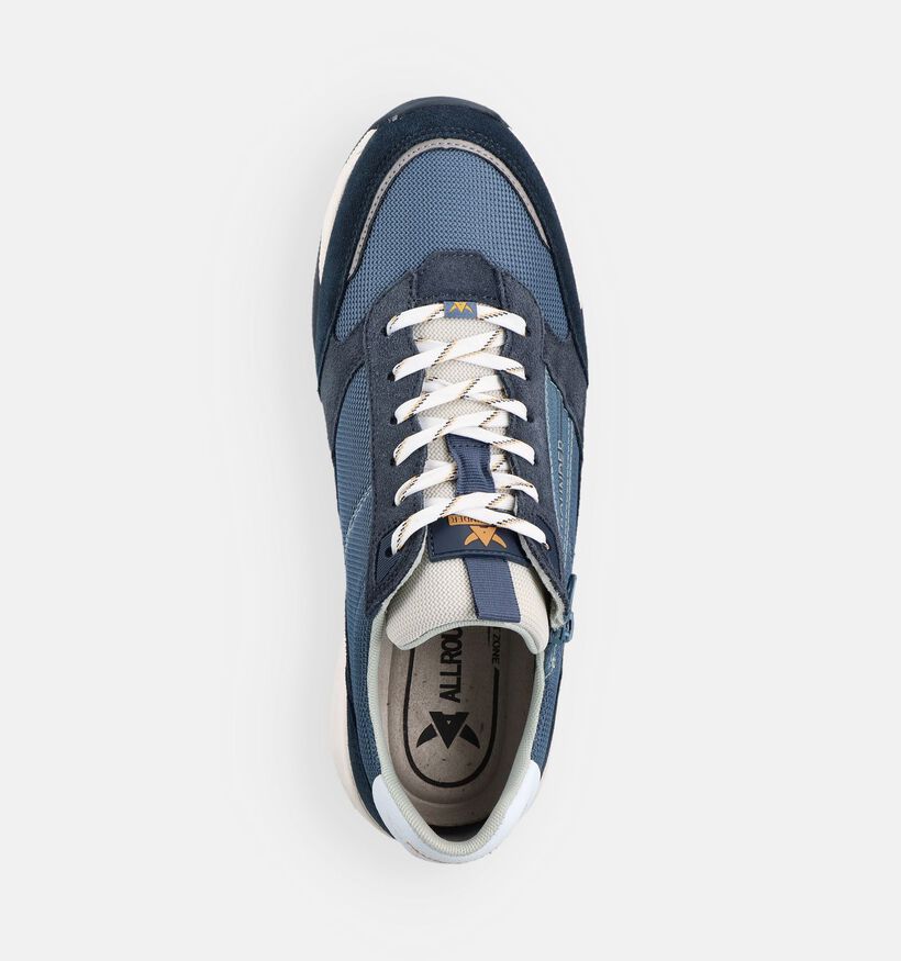 Allrounder Scarmaro Blauwe Veterschoenen voor heren (370223) - geschikt voor steunzolen