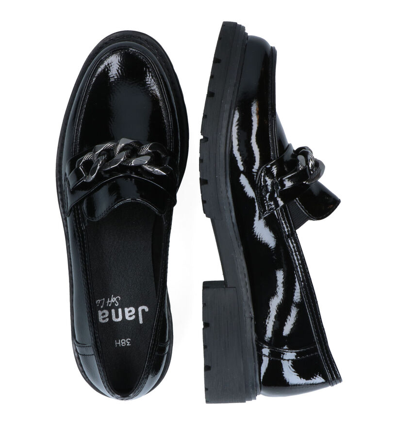 Jana Chaussures confort en Noir en verni (317957)