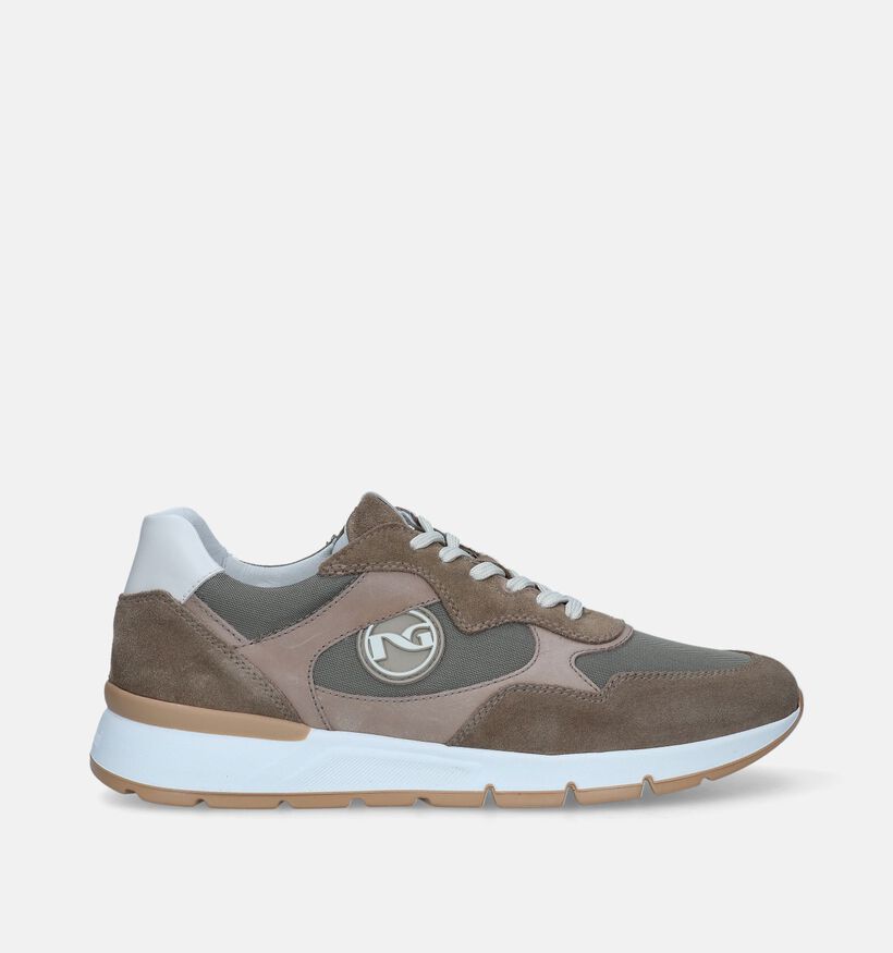 NeroGiardini Chaussures à lacets en Beige foncé pour hommes (341719)