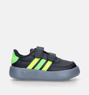 adidas Low Baskets Core Black/Lucid Lemon/Lucid Lime