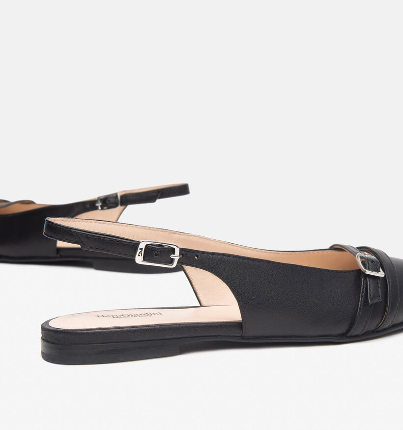 NeroGiardini Ballerines Slingback en Noir pour femmes (351905)
