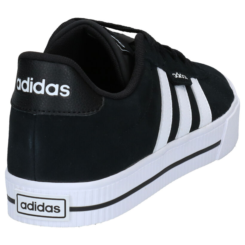 adidas Daily 3.0 Baskets en Noir pour hommes (326304) - pour semelles orthopédiques