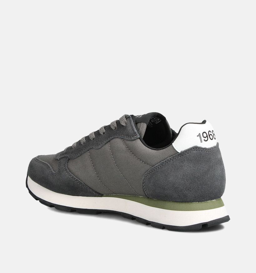 Sun68 Tom Solid Chaussures plates en Gris pour hommes (361800) - pour semelles orthopédiques