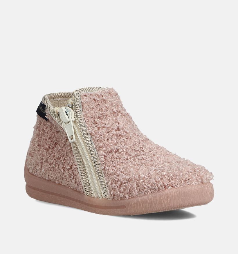 Bellamy Pomette Roze Pantoffels voor meisjes (364956)