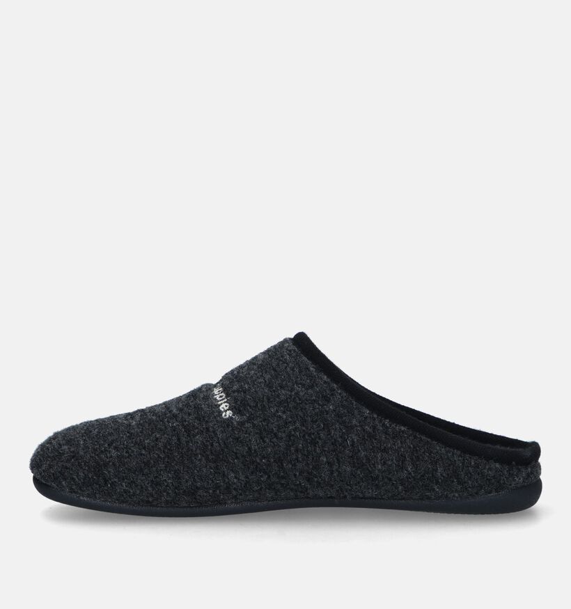 Hush Puppies Denox Pantoufles en Noir pour hommes (330014)