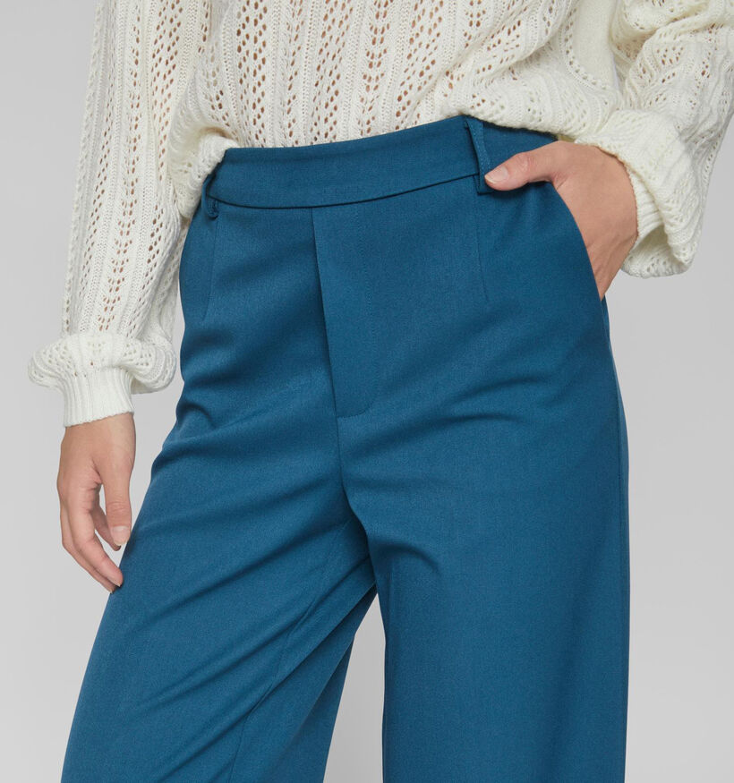 Vila Varone Pantalon large en Bleu pour femmes (328871)
