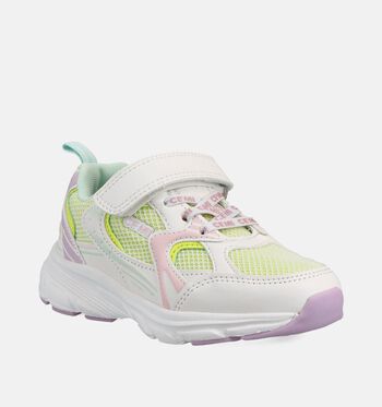 CEMI Sneakers Wit/Beige/Goud/Paars/Roze/Zilver