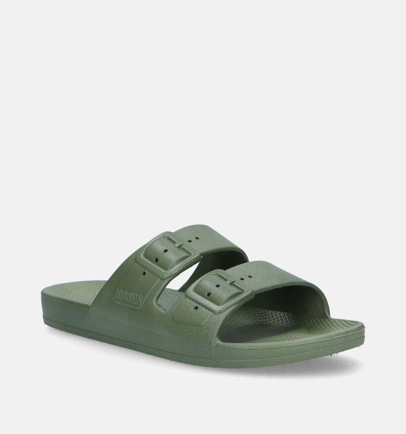 Freedom Moses Basic Kaki Slippers voor dames (340276)