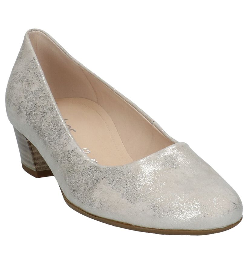 Gabor Soft Move Gouden Pumps in leer (216711)