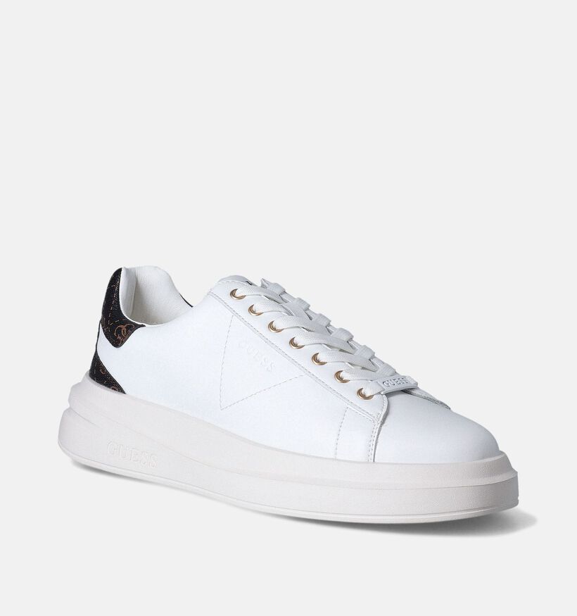 Guess Elba Witte Sneakers voor heren (359547) - geschikt voor steunzolen