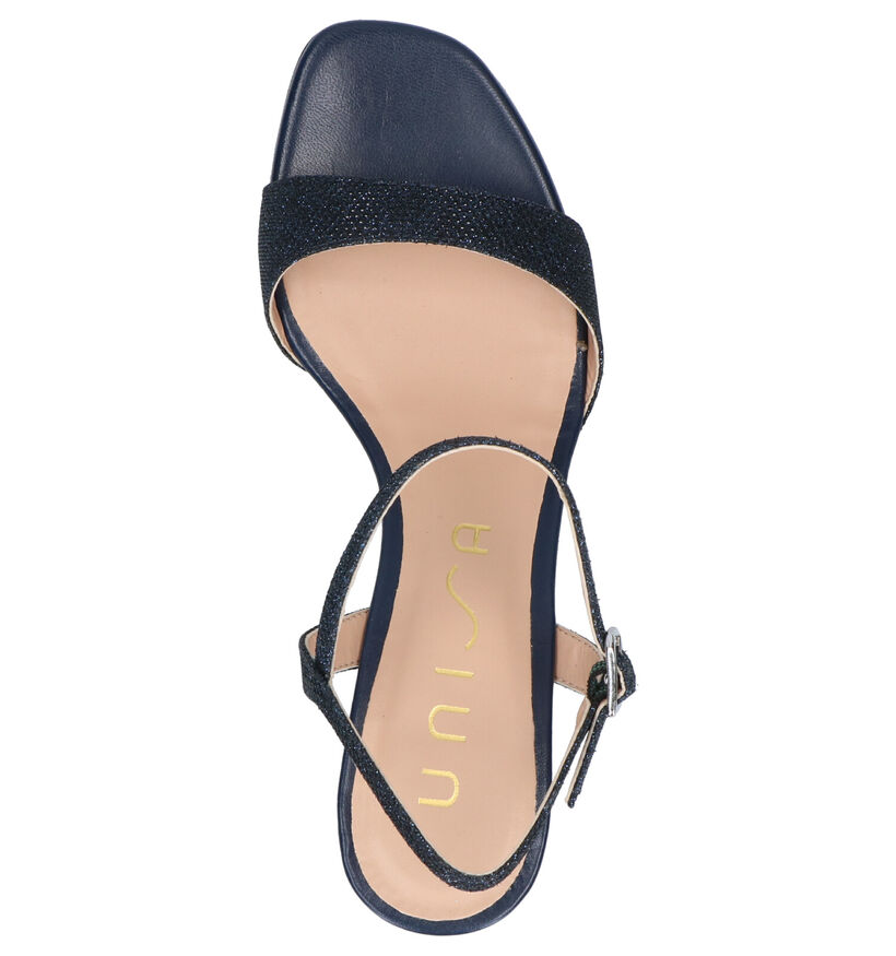 Unisa Gouden Sandalen in stof (274898)