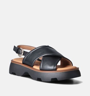 Gabor Comfort Sandalen Zwart