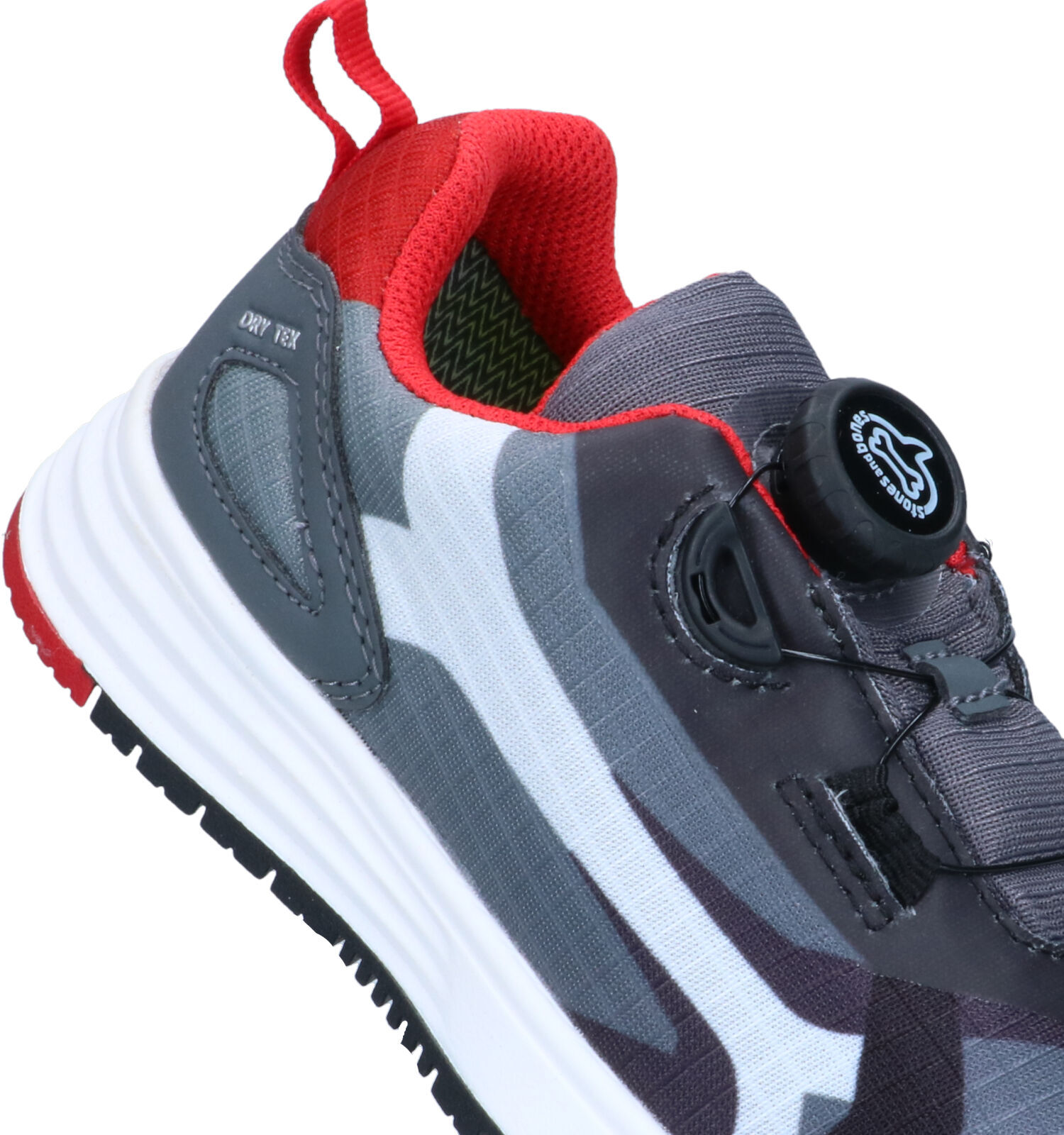 STONES and BONES Swift D Dial Grijze Sneakers Jongens Sneakers Online op TORFS.BE