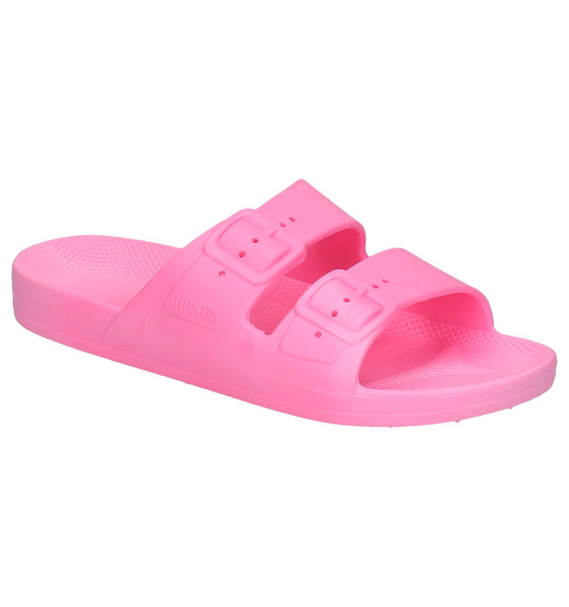 Freedom of Moses Bubble Gum Roze Slippers in kunststof (284514)