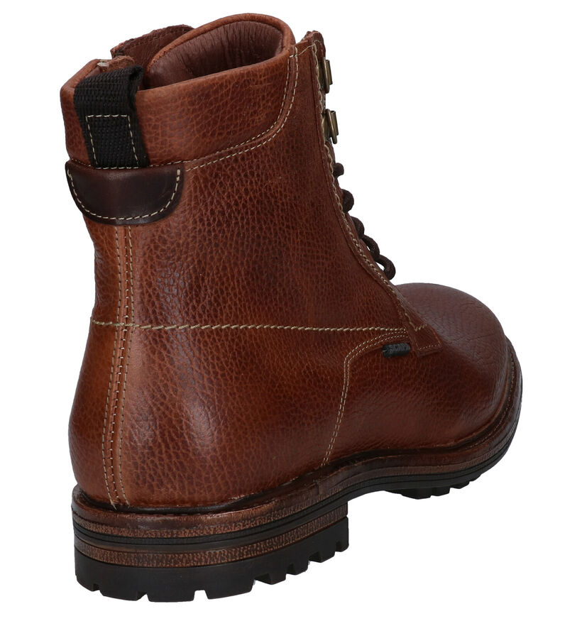 Scapa Cognac Boots in leer (298200)