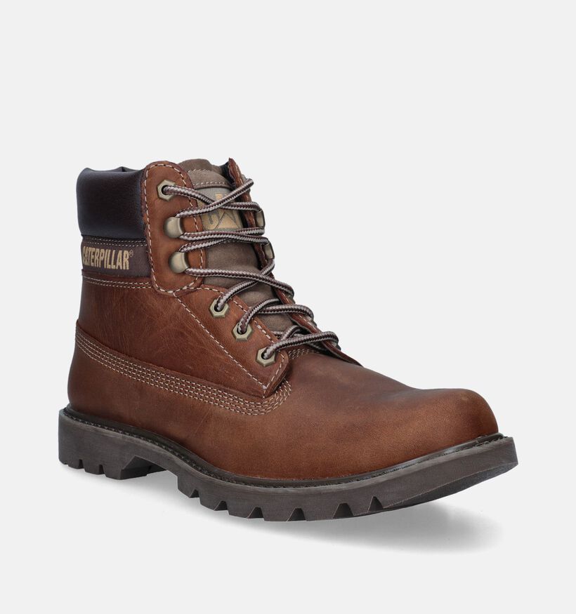 Caterpillar Colorado 2.0 Bruine Veterboots voor heren (346383) - geschikt voor steunzolen