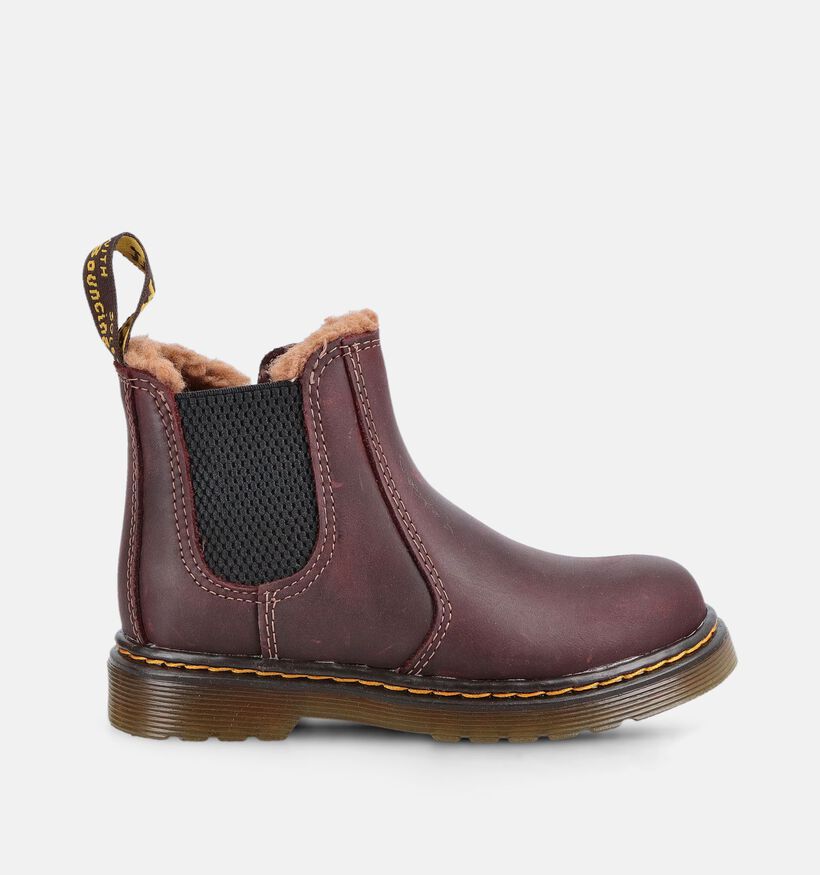 Dr. Martens 2976 Leonore Bottines Chelsea en Marron pour gar&ccedil;ons (376030)