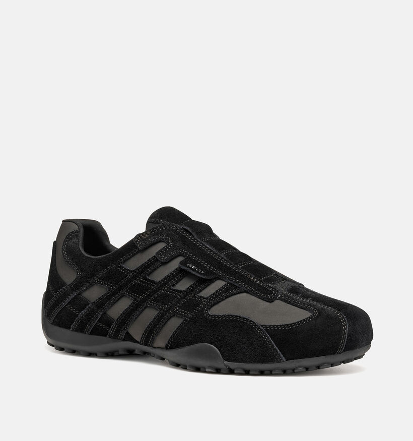 Geox Snake Original Chaussures plates en Noir pour hommes (360116) - pour semelles orthopédiques