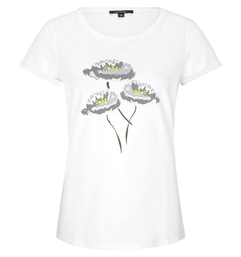 comma T-shirt en Blanc (279925)