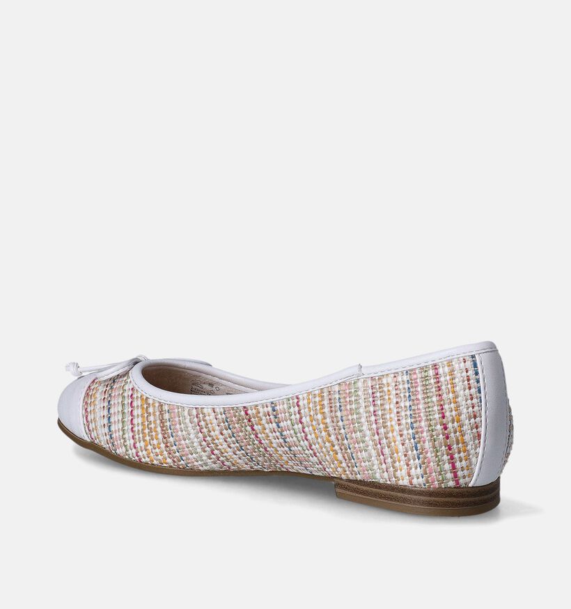 Marco Tozzi Witte Ballerina's voor dames (352516)