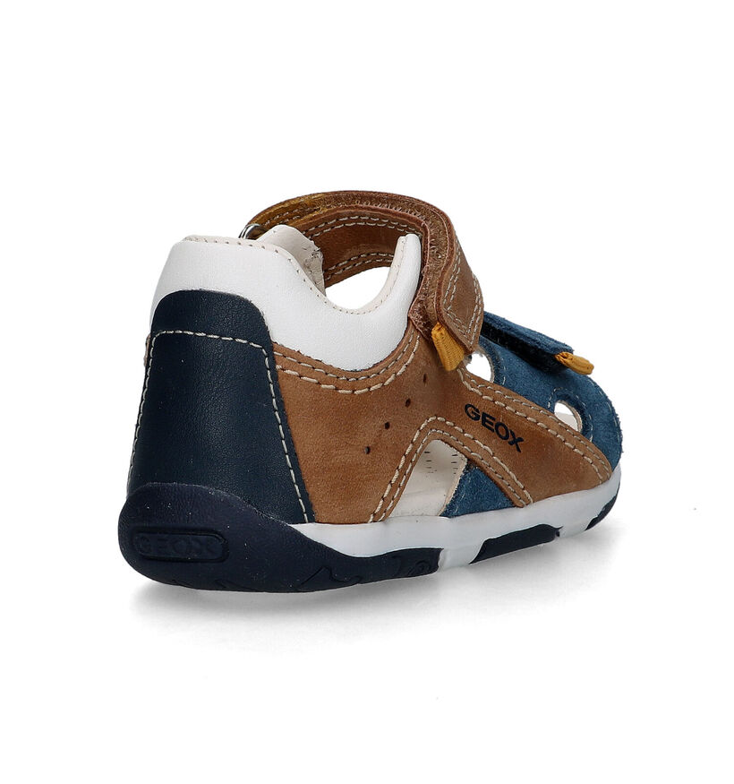 Geox Tapuz Cognac Sandalen voor jongens (320609)