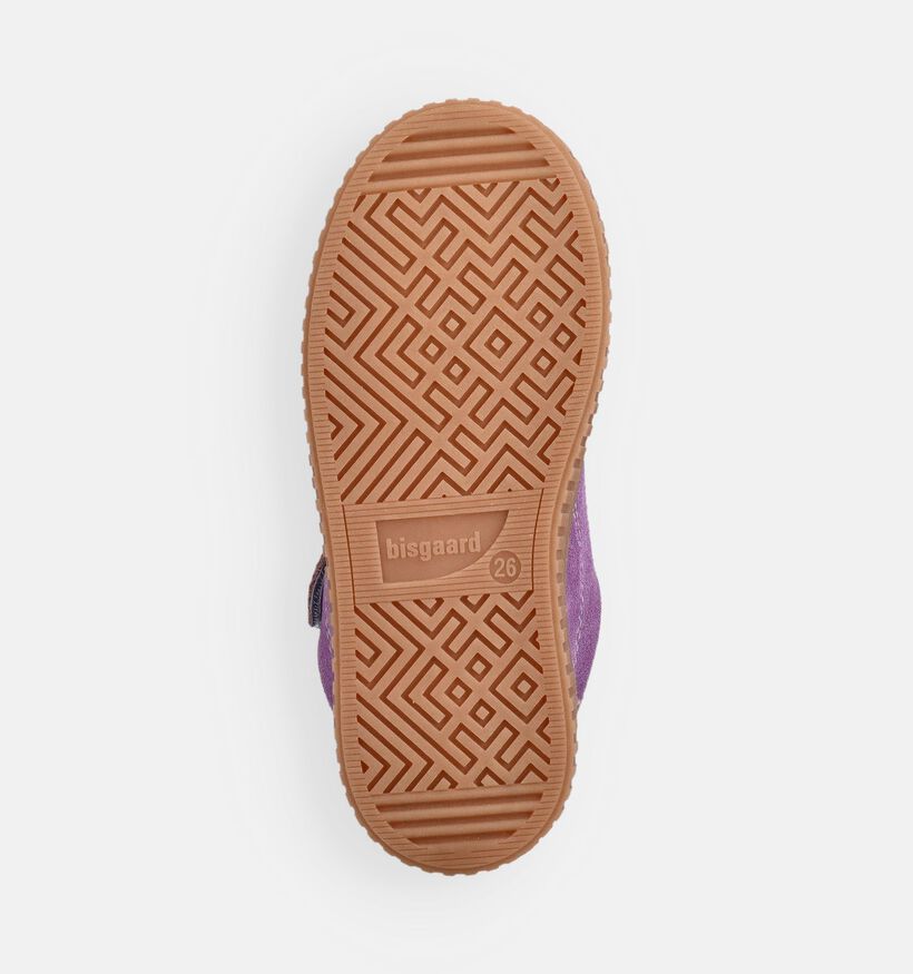 Bisgaard Baskets en Lilas pour filles (370787) - pour semelles orthop&eacute;diques