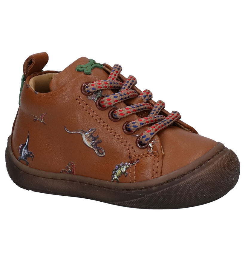 STONES and BONES Vorm Chaussures pour bébé en Cognac pour garçons (295065) - pour semelles orthopédiques