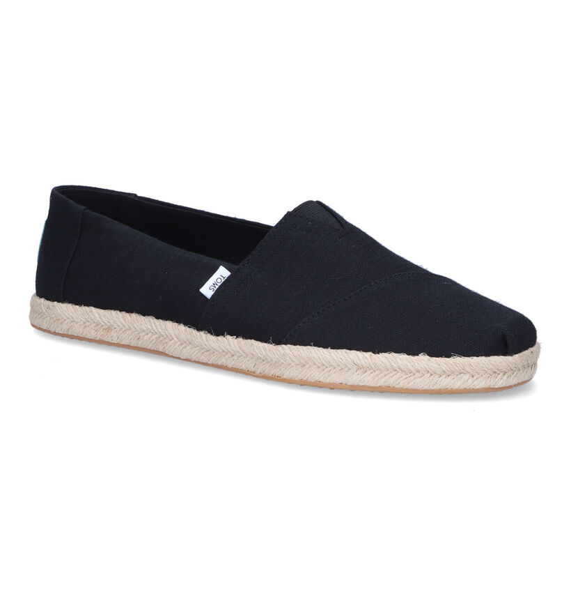 Toms Alpargata Rope Espadrilles en Noir en textile (308264)