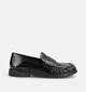 Gabor Comfort Zwarte Mocassins voor dames (376965) - geschikt voor steunzolen