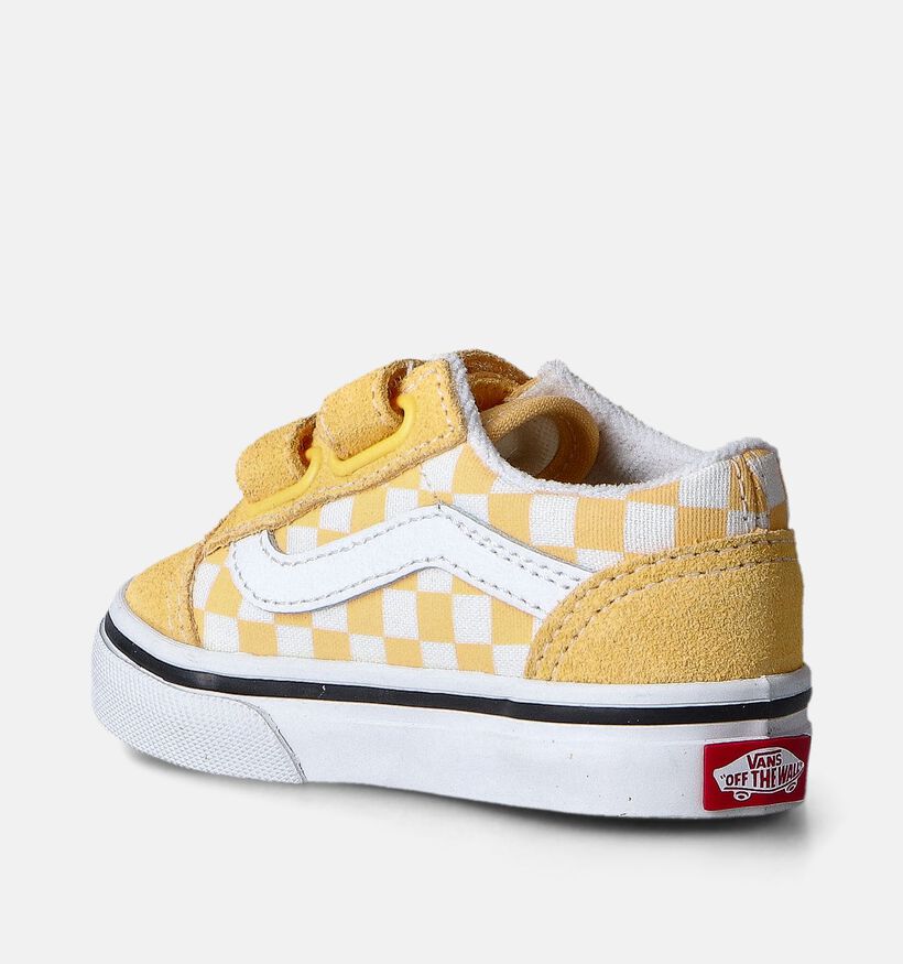 Vans Old Skool Baskets pour Bébé en Noir pour filles (351462)