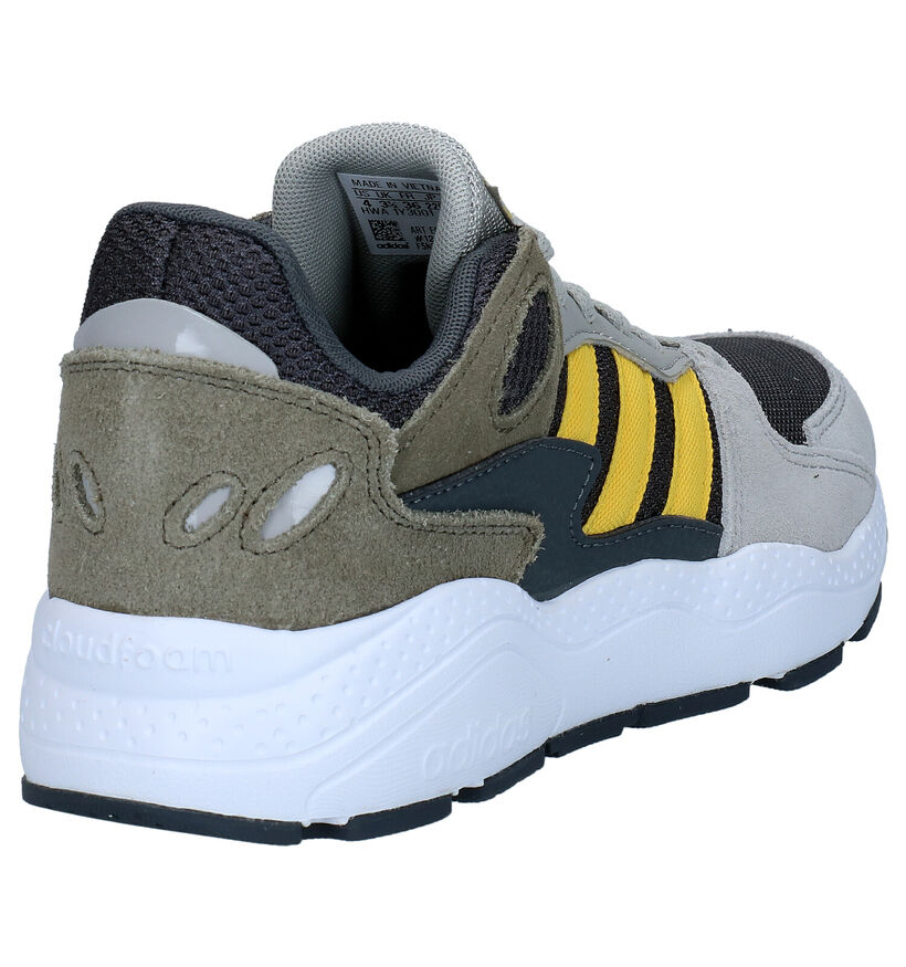 adidas Crazychaos Baskets en Noir en cuir (273481)