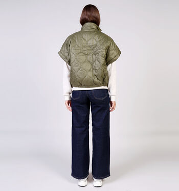 Laurent David Vestes Marron/Bordeaux/Vert