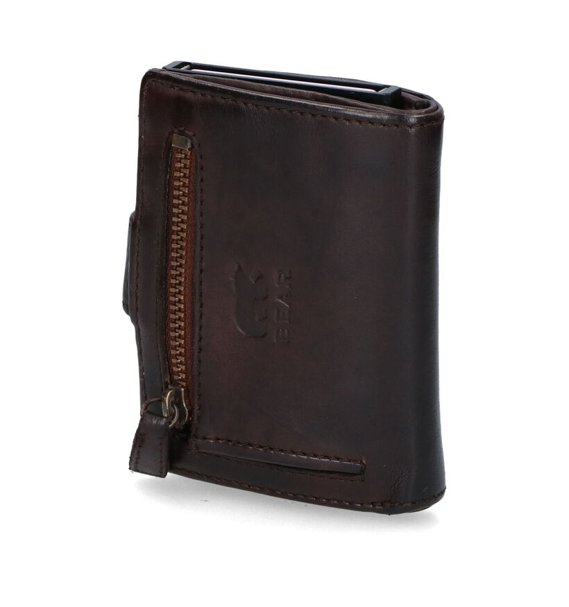 Bear Design Porte-cartes en Jaune pour hommes (319914)