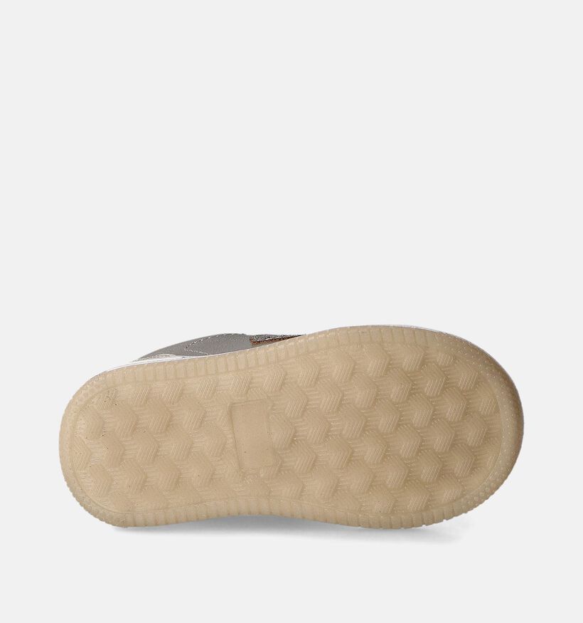 Milo & Mila Beige/Goud Babyschoenen voor meisjes (354161) - geschikt voor steunzolen