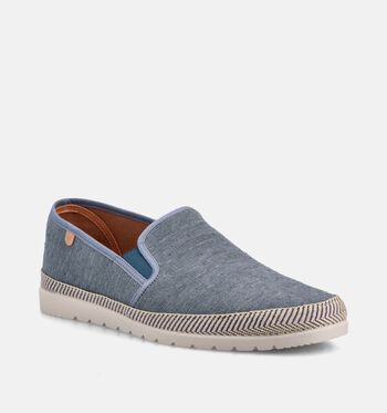 Verbenas Lage schoenen Blauw