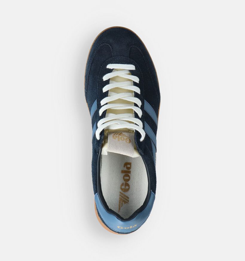 Gola Cyclone Donkerblauwe Sneakers voor heren (360734) - geschikt voor steunzolen