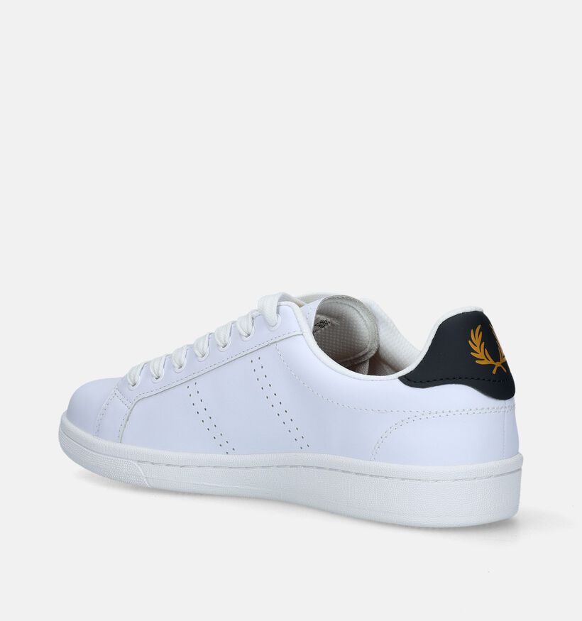 Fred Perry B721 Witte Veterschoenen voor heren (336281) - geschikt voor steunzolen