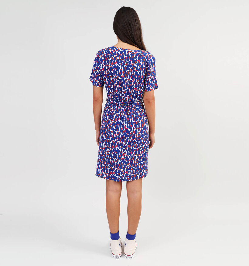 Vila Ruma Blauwe Wikkeljurk voor dames (342961)