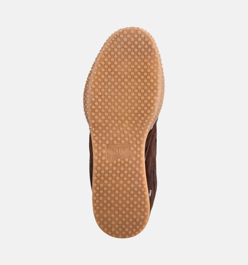 Laurent David Donkerbruine Sneakers voor dames (380979) - geschikt voor steunzolen
