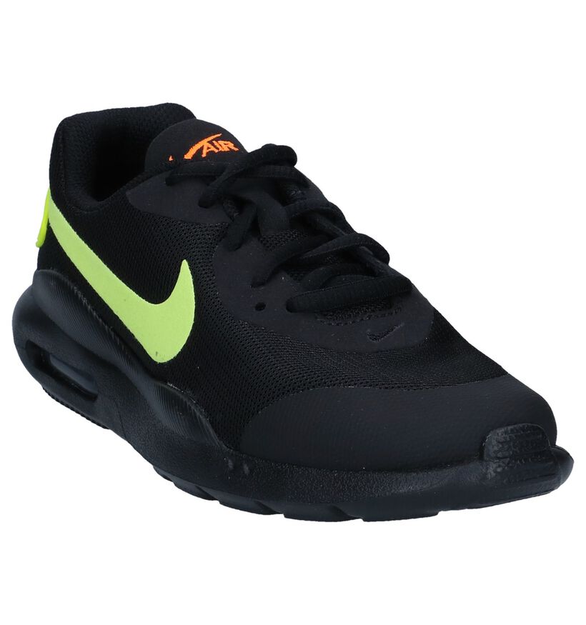 Zwarte Runners Nike Air Max Oketo GS in stof (249815)