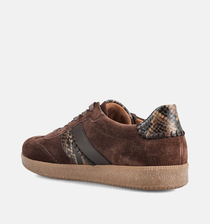 Gabor Bruine Sneakers voor dames (376981) - geschikt voor steunzolen