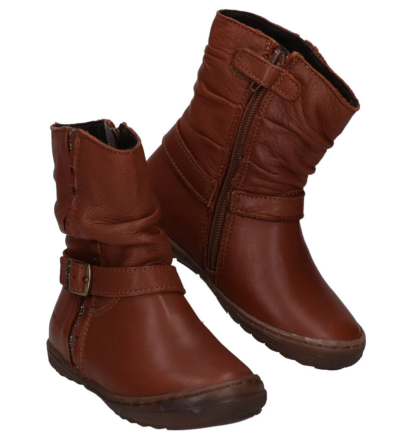 Kipling Hoya Bottes en Cognac en cuir (282838)