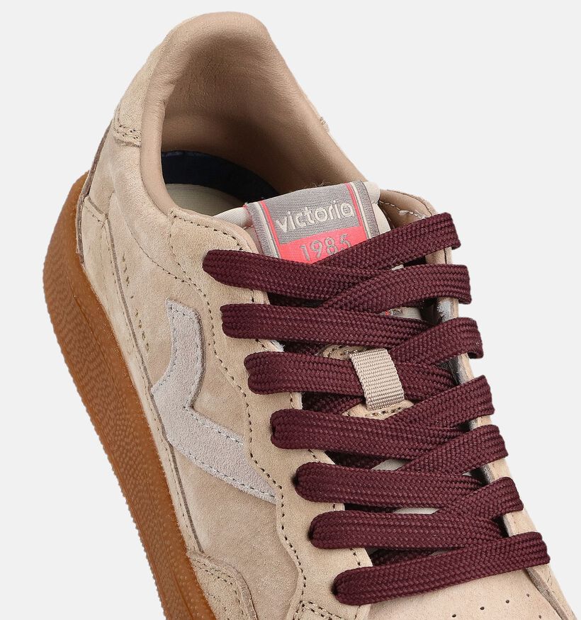 Victoria Baskets en Beige pour femmes (361888) - pour semelles orthopédiques