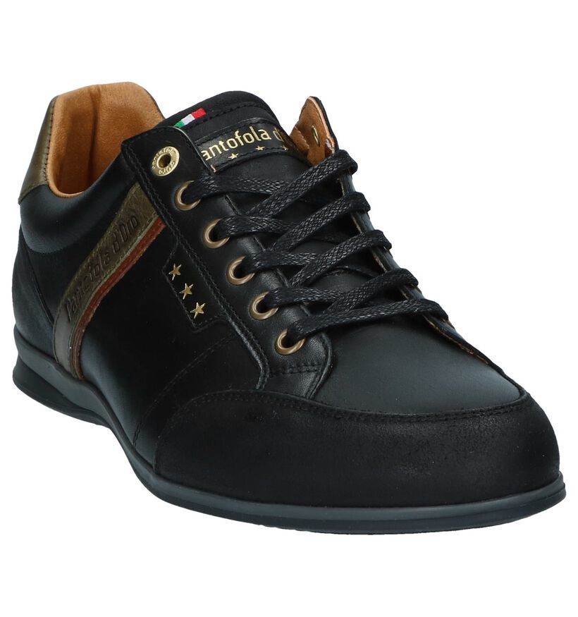 Pantofola d'Oro Roma Chaussures à lacets en Cognac pour hommes (322042) - pour semelles orthopédiques