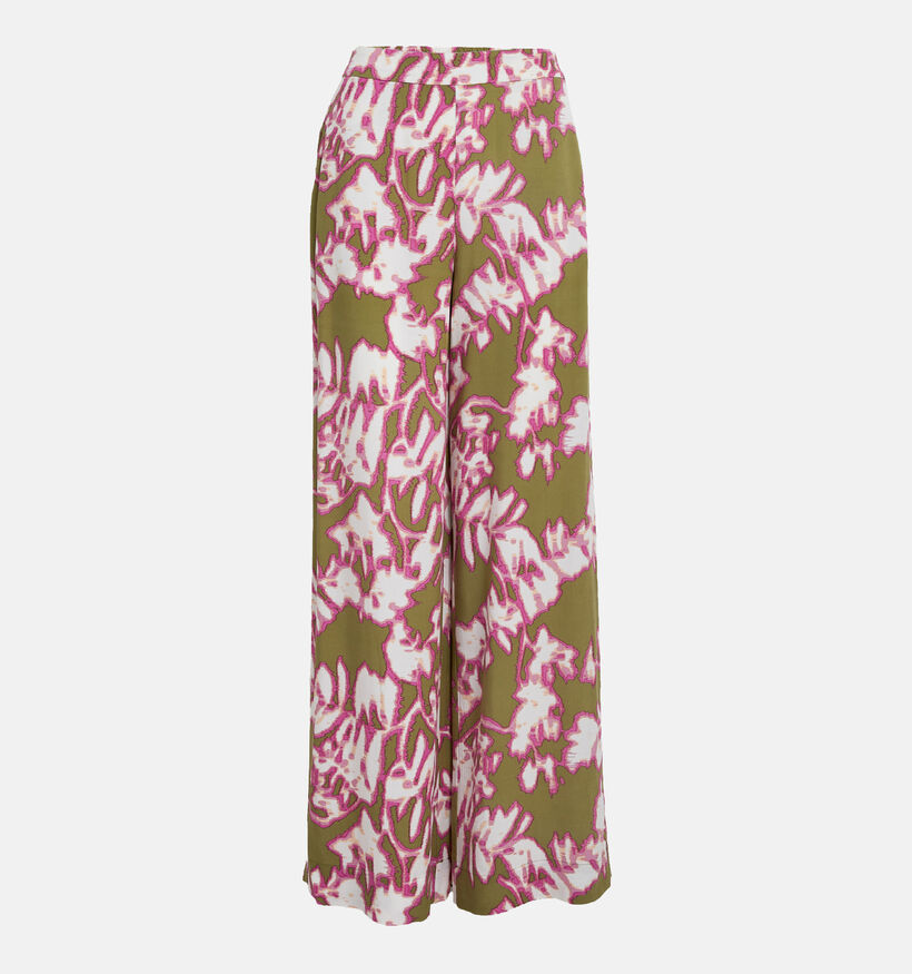 Minus Etia Pantalon en Vert/Rose pour femmes (359823)