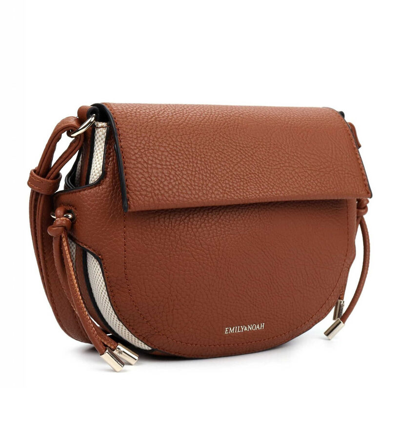 Emily & Noah Karoline Cognac Crossbody Tas voor dames (327504)